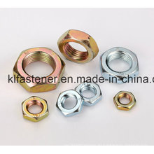 Fabricante de tuerca fina hexagonal DIN439 con alta calidad